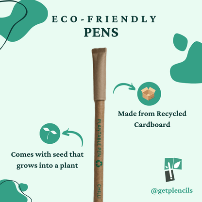 Eco-Friendly Plantable Pens